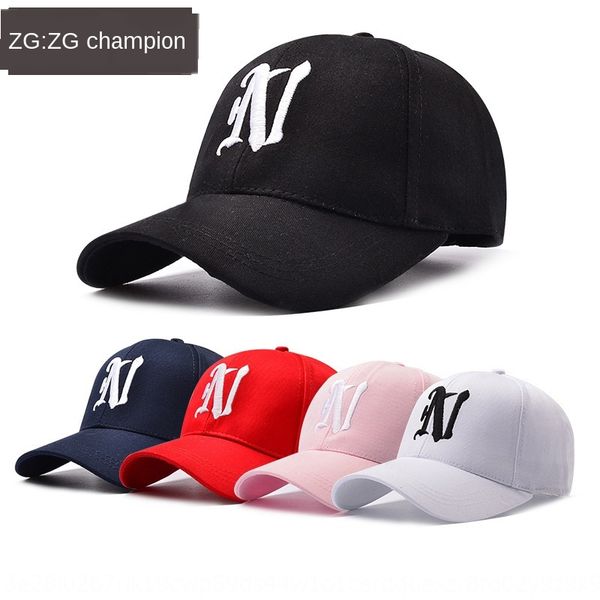 

korean letter n hat men' summer outdoor outdoor sports baseball warm baseball cap sports hat women' casual warm cap, Blue;gray
