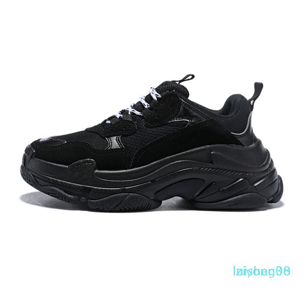 

2020 triple s designer shoes for mens women platform sneakers black white gray red pink mens trainers fashion sneaker casual dad shoel30 z08