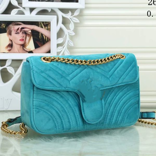 

designer tote bag women's bag with cashmere fabric and single shoulder chain bag