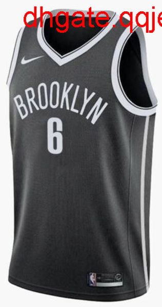 

deandre jor dans #6 black 2019-20 jersey vest stitched basketball jerseys, Gray