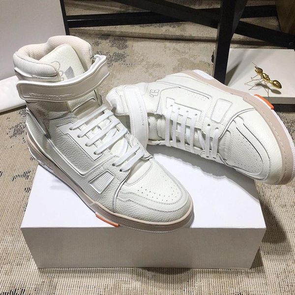 

new arrival trainer sneaker boot men 's shoes outdoor walking comfortable casual shoes lace -up luxury sports men shoes zapatillas hom, Black