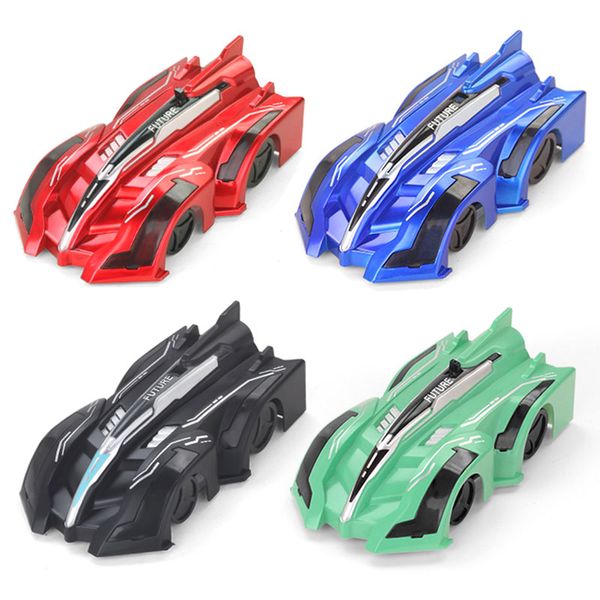 

children's rc vehicle 2.4g infrared remote control car 360 rotation cool light climb wall land dual mode for kids gift 03
