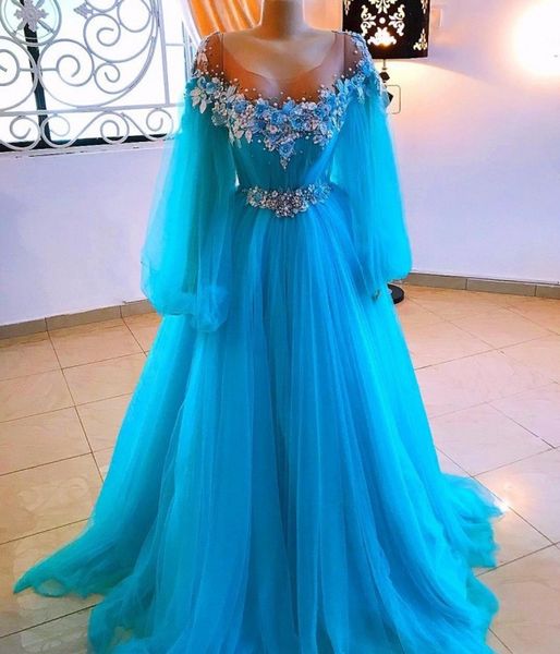 

blue tulle prom dresses, Black