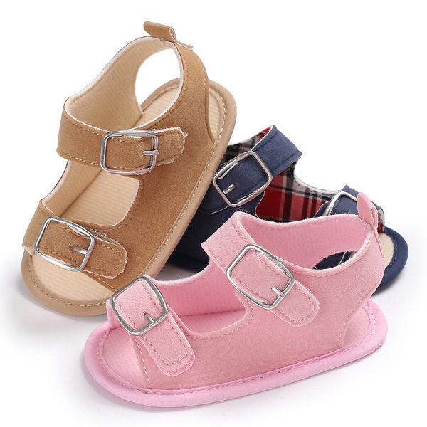 

summer toddler baby boy girl silicone non-slip button cotton breathable baby shoes children shoes toddler