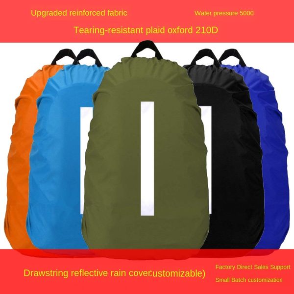 

e9lcw rainproof outdoor mountaineering waterproof dust 15-80 rainproof outdoor mountaineering backpack waterproof cover backpack dust cover