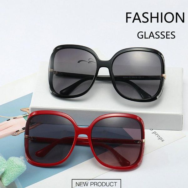 

2020 oversized round sunglasses women shades retro brand designer sun glasses for female ladies black eyewear fml, White;black