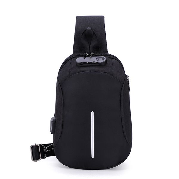 

противоугонные crossbody сумки мужчины usb зарядный chest пакет короткие поездки посланники chest сумка водонепроницаемая одно плечо сумка м
