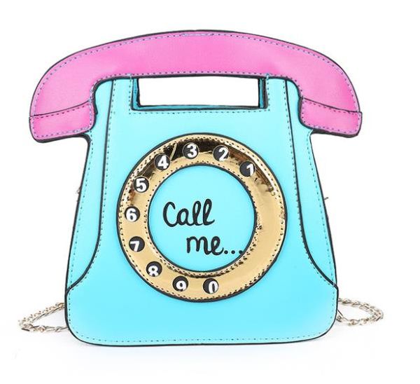 

designer handbag new style female bag creative funny shoulder bags fashion personality phone messenger female bag