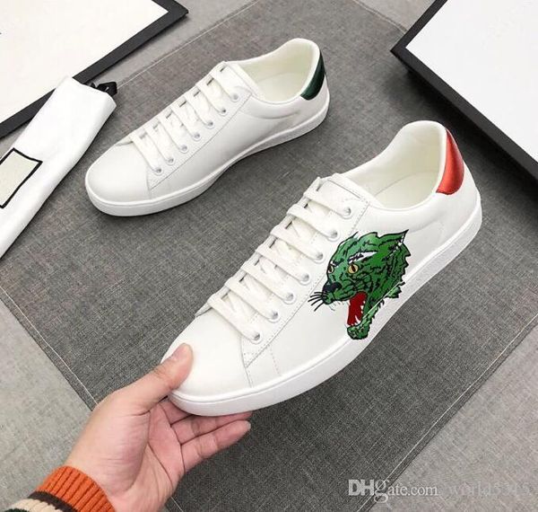 

white women's leather shoes men's and women's casual shoes black gold red fashion comfortable flat shoes size 35-44