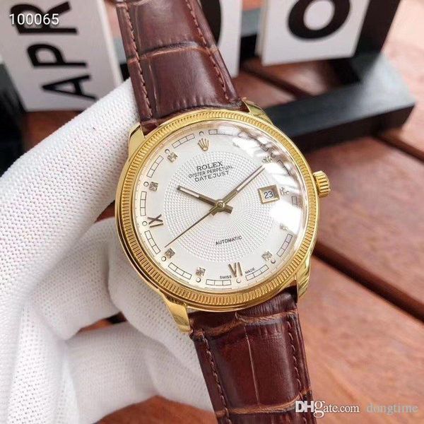 

mens watch men mechanical automatic wristwatch fashion luxury casual wristwatch sports design watch mens business watch e1212015, Slivery;brown