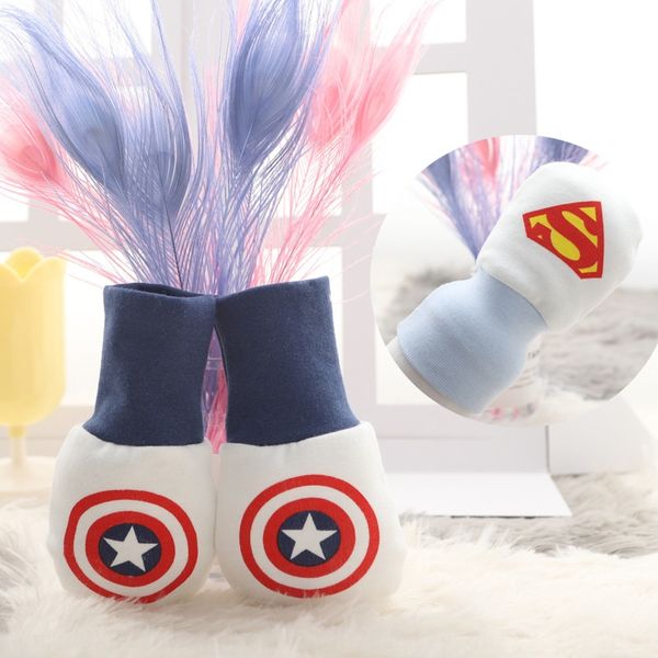 

младенец шнурок регулируемые новорожденного царапаться лицом защитной защитных перчаток детские с длинным рукавом перчатки рот, White