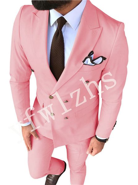 

красивый двубортный groomsmen пик нагрудные groom смокинги мужские свадебное платье человек куртка blazer пром dinner костюмы (куртка + штан, Black;gray