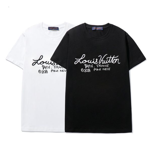 

christian mens t shirt for men paris logo fashion designer t-shirt france brand street short sleeve luxury shirts s-xxl, Black;brown