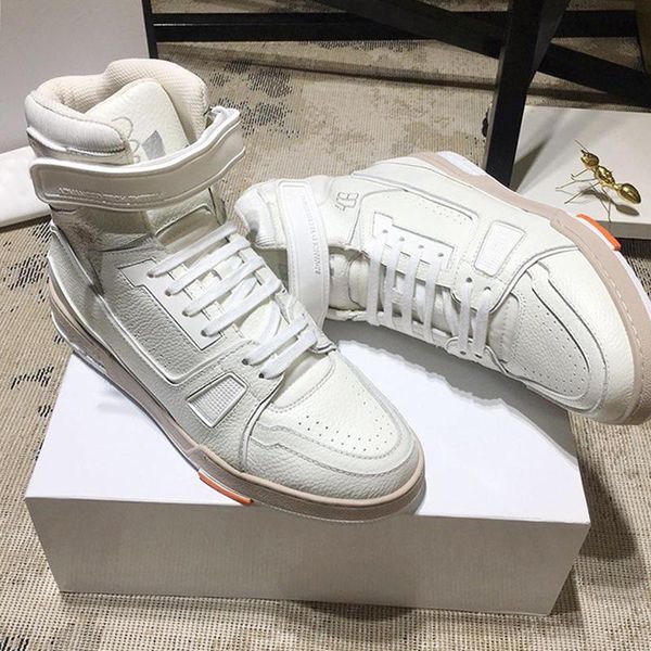 

trainer sneaker boot men 's shoes outdoor walking comfortable casual shoes lace -up luxury sports men shoes herren sports, Black