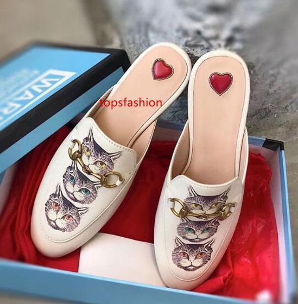 

real leather ladies slippers strawberry women cat nest shape slippers flats shoes black branded cover toe loafer shoes big casual shoes sa8, Black;green