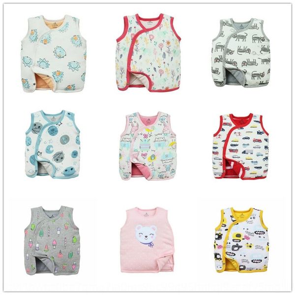 

newborn baby 0-2 years warm vest old pure cotton warm male and female baby cotton vest infant waistcoat, Camo