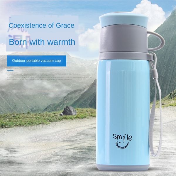 

new 304 stainless steel vacuum insulation outdoor portable thermos thermos bullet cup creative advertising gift cup