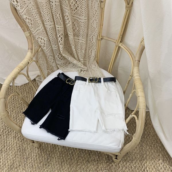 

7bh6t children's wear shorts and shorts wear boys' casual cropped mid pants 2020 summer new korean style casual children's ba, Blue