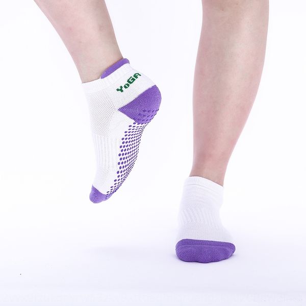 

anti-slip thickened yoga polyester sports casual floor warm dispensing warm cotton board socks cotton socks, Pink;yellow