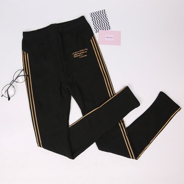 

хлопок тонкий случайный узор персонализированные rqa23 весной и осенью женщин напечатанный плотно больших узкие брюки спортивные брюки разме, Black;white