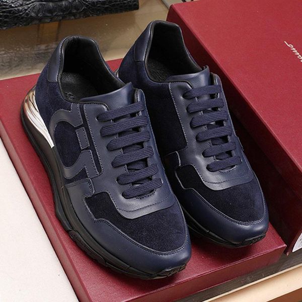 

2021 mens shoes scarpe da uomo di lusso new arrival outdoor walking luxury sneakers sports casual low lace -up men shoes, Black