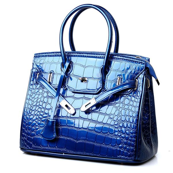 

women fashion crocodile leather crossbody bags handbags female business travel shoulder bag handbag ladies big tote hand bags bolsa feminina