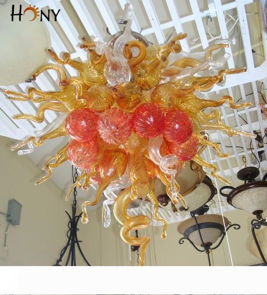 

110v 120v 220v 240v ce ul showroom light new arrival hand blown glass modern chandelier