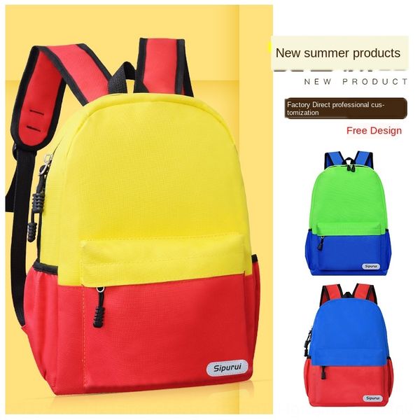 

kindergarten schoolbag backpack small and medium class children's backpack printable schoolbag large size