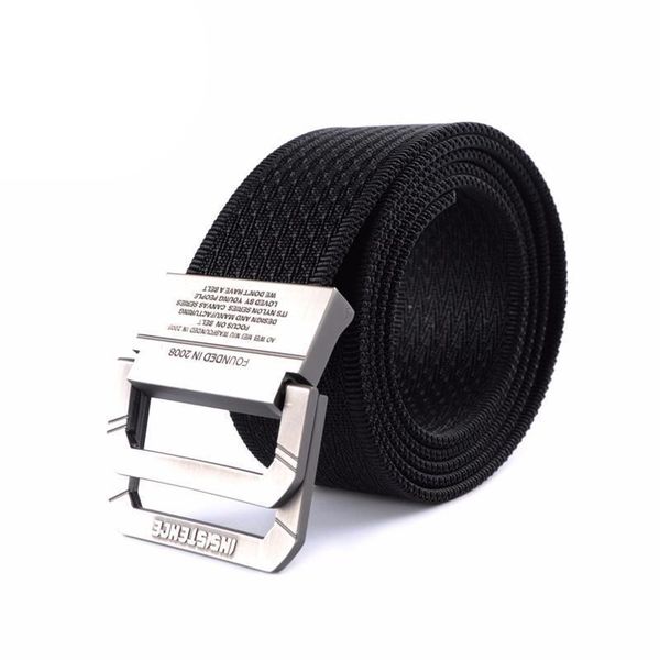 

2020sale outdoor tactical belt military nylon belts mens waist swat strap with buckle rappelling, Black;brown