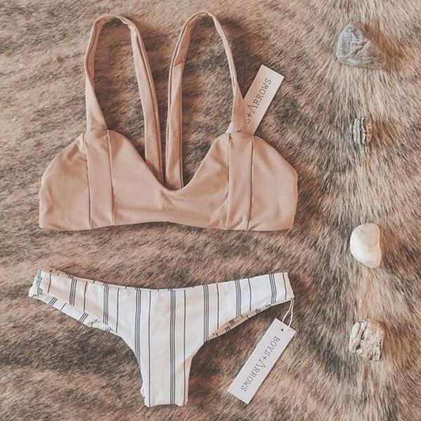 

summer bikinis set bandage swimwear floral women push up swimsuit biquini stroj kapielowy traje de bano mujer badpak, White;black