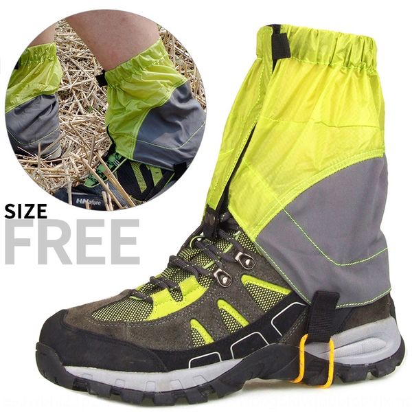 

zoafu outdoor mountaineering snow cover sand-proof waterproof tear-resistant silica gel silica gel leg protection cover silicone nylon hikin