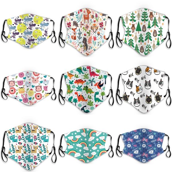 

500pcs designer masks trump american election supplies dustproof fashion print cotton cloth black washable mask forwomen boom2020#168