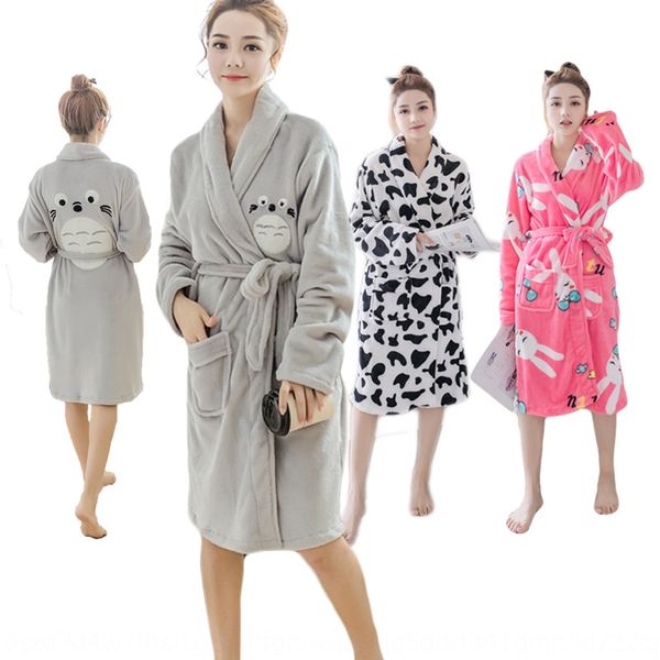 

yeq69 мультфильм фланель pajamasbathrobe pajamasnightgown и горе утолщенной пижамы мультфильм фланель домашней одежды pajamasbathrobe pajama, Blue;red