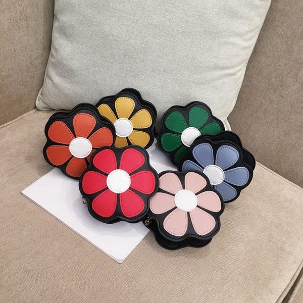 

qfr4q korean style tong bao er tong bao accessories children's children's 2019 new cute flower small round bag boys' and girl