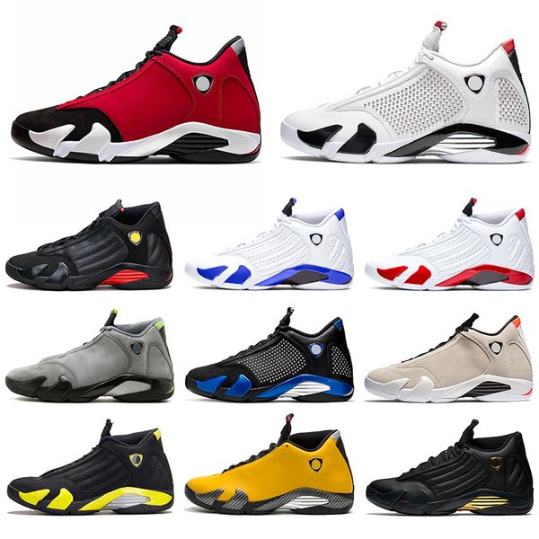 

discount 14 14s jumpman mens trainers basketball shoes candy cane gym red black toe men sports sneakers size 40-47