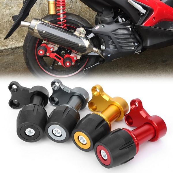 

adjustable motorcycle exhaust system anti-drop protection device for nmax155 2020 2020 n-max 155 cnc aluminum