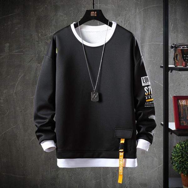 

solid color sweatshirt men hoodies spring autumn hoody casual streetwear clothes kg-436, Black