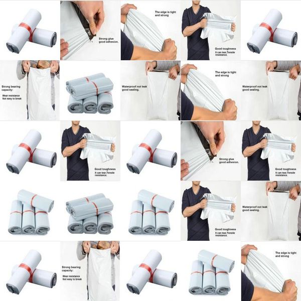 

2016 2020 poly express bag self adhesive thicker mail shipping bags courier plastic bag envelope courier postal transport packaging txiqv