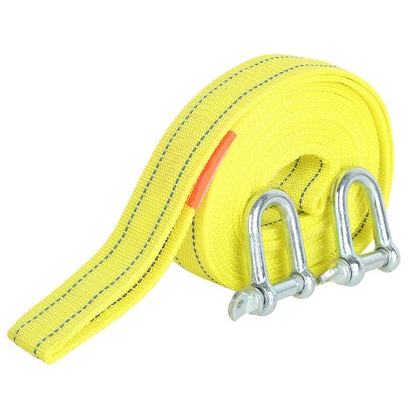 

4m 5tons car van tow rope hook heavy duty road recovery pull towing strap t8wf