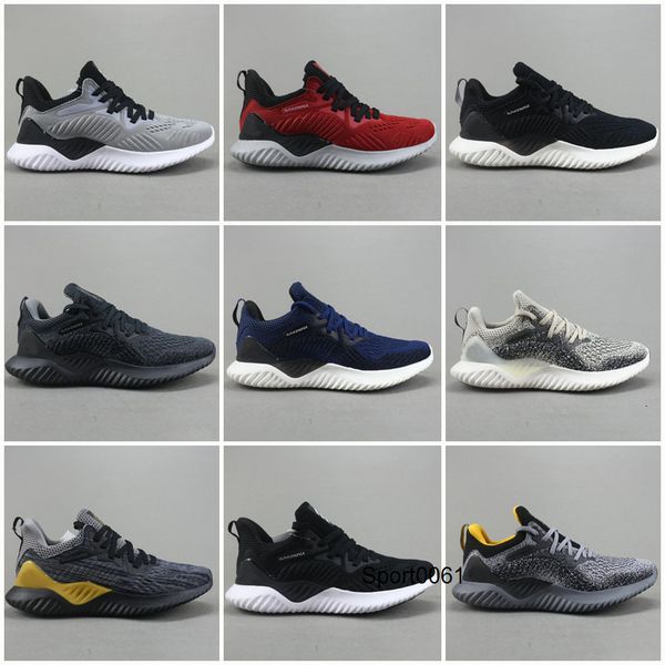 

2020 new alphabounce beyond 2 m breathe kids men running sneaker sport shoes, Black