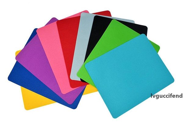 

gaming mouse pads colorful solid color ultra-thin computer mouse pad non-slip solid color odorless mouse mat