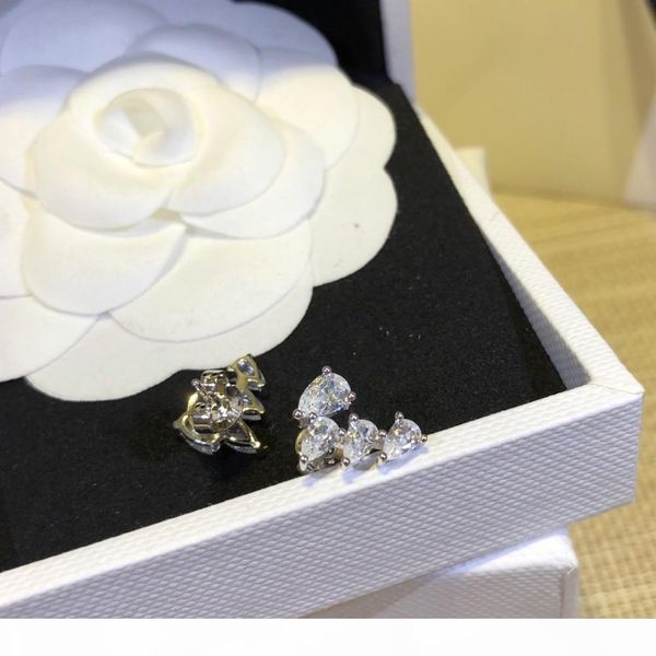 

a 2019 new women 's earring goddess essential charming elegantat permanent color retention, Golden;silver