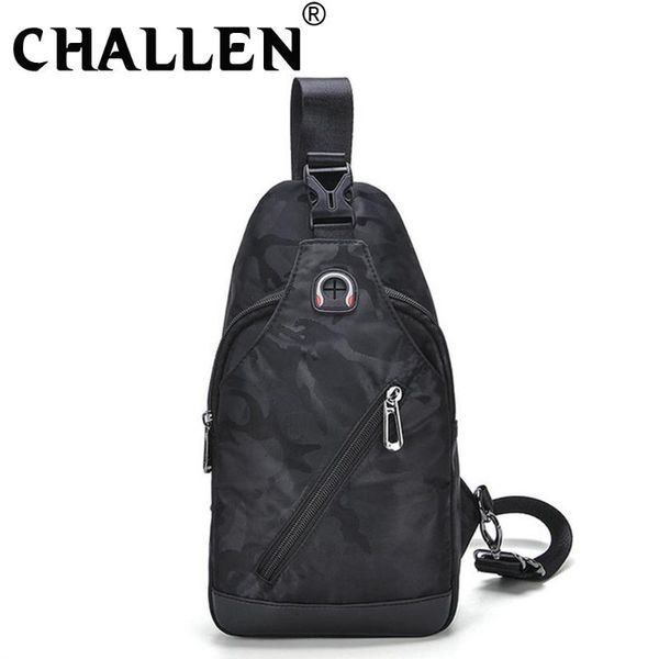 

new men sports shoulder messenger bags men's waterproof oxford cloth retro messenger bags multi-function crossbody b45-65