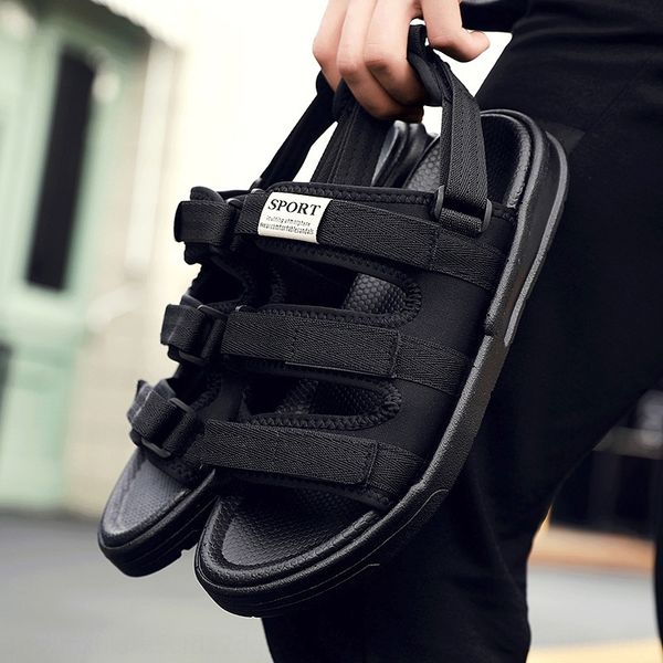 

couple two-wear beach men's and slippers student vietnamese slippers sports casual sandals thick bottom women's sandals 1840