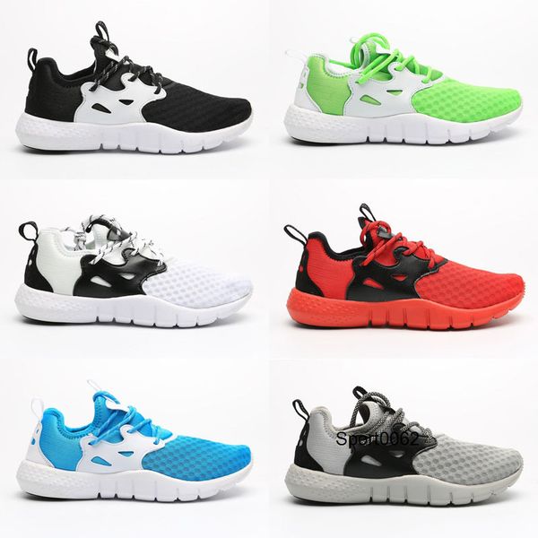 

rosherun mesh surface breathable kids running shoes for men sneakers trainers athletic hiking jogging walking outdoor sports shoes, Black
