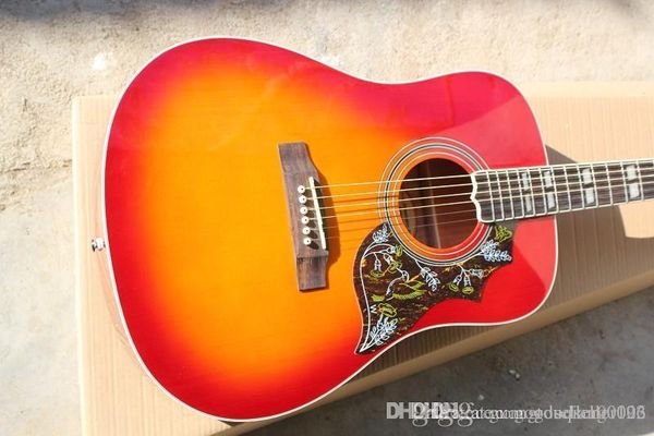 

new hummingbird dove 41 inch acoustic guitar can add fishman guitar