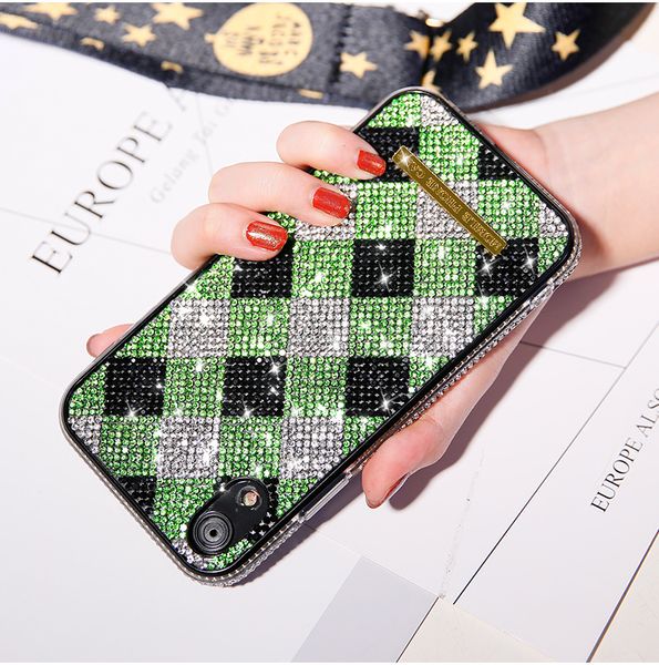 Luxe Zachte Bling Diamond Telefoon Case Voor Iphone 11 Pro Max Xr Xs Max X 8 7 6 6S plus Gevallen Glitter Cover Voor Iphone 11 Pro Max