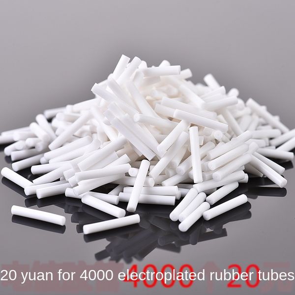 

rtuti diy jewelry earring accessories anti-allergy silicone white plastic diy earrings silicone earrings hose anti-oxidation earring silver