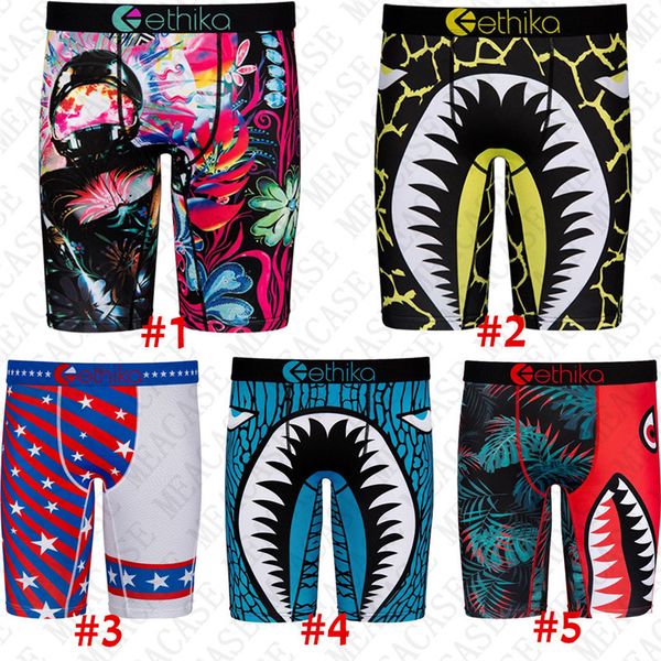 

mens underwears boxers men brand swimwear summer beach shorts quick dry shark printing sports shorts boxer underwear beachwear d72707