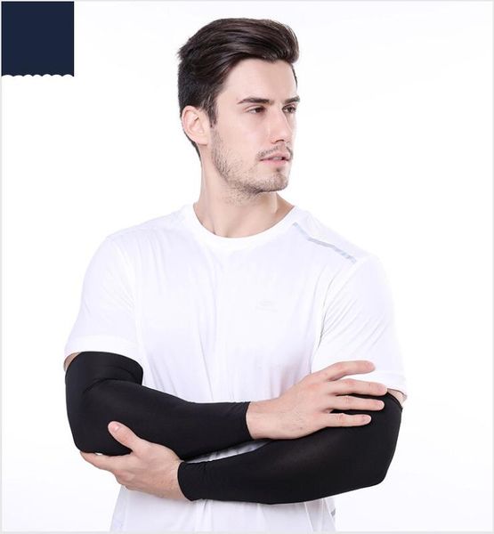 

black arm warmer quick dry uv protection outdoor temporary fake running arm sleeve skin proteive nylon tattoo sleeves, Black;gray